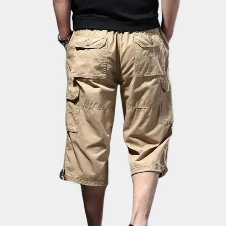 Ilario - Comfortable Three-Quarter Pants for Men