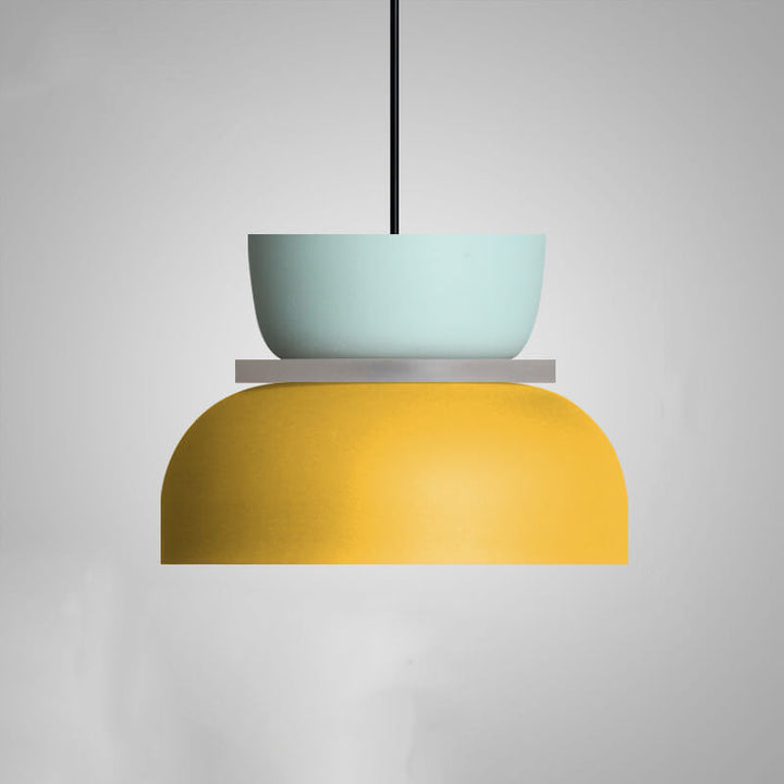 Nordmere Dome Pendant Light | Dual-Tone Nordic Ceiling Lamp
