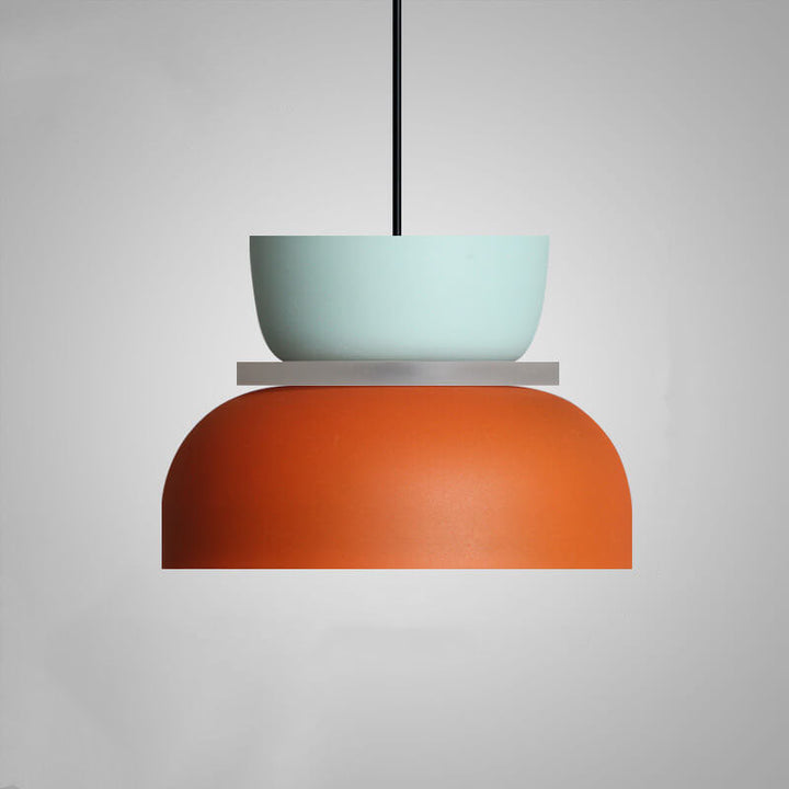 Nordmere Dome Pendant Light | Dual-Tone Nordic Ceiling Lamp