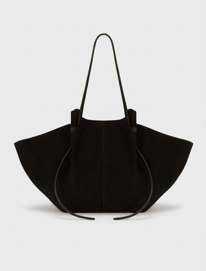 Calla – Large Suede Tote Bag, Oversized Shoulder Purse for Women