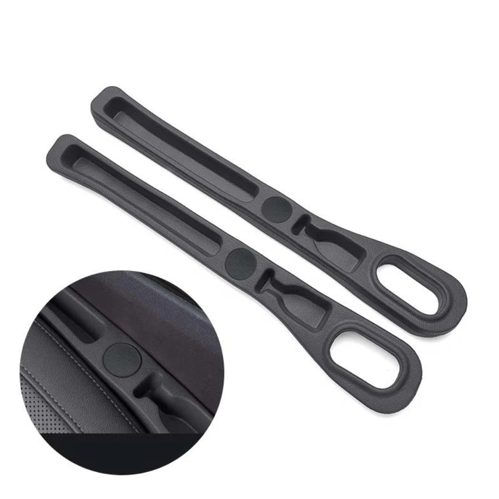 Premium Faux Leather Seat Gap Organizer Pair for Cars and SUVs
