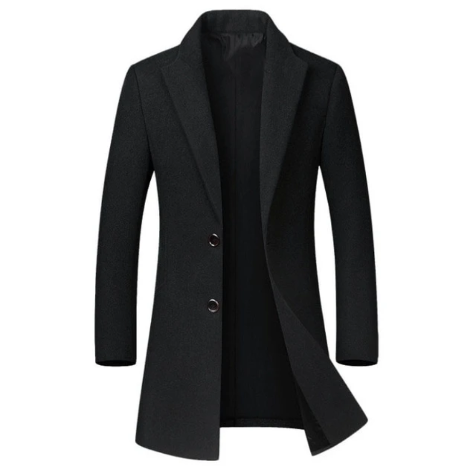 Aurelius | Mens Elegant Long Winter Coat — Timeless Coat in 4 Colors S–3XL | Westmere