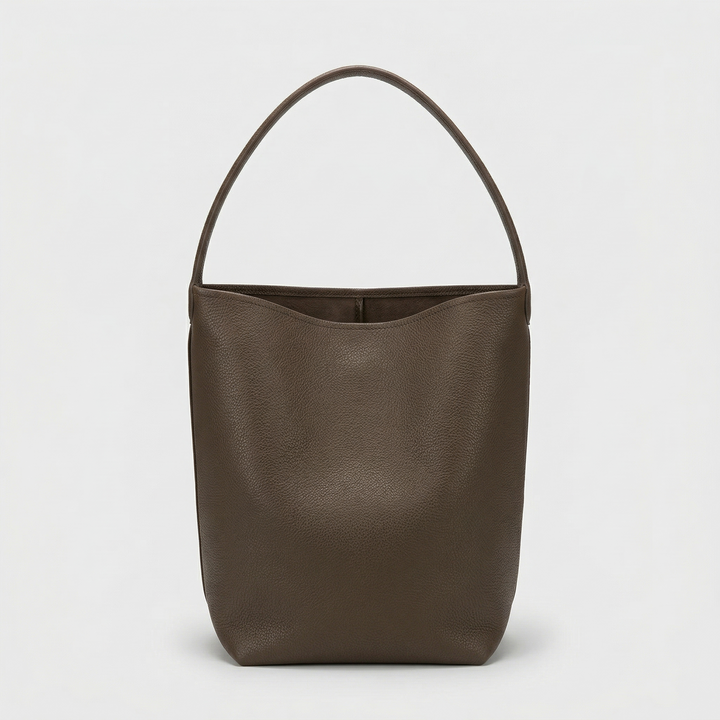 Cleo – Large Vegan Leather Bucket Tote Bag for Work & Everyday