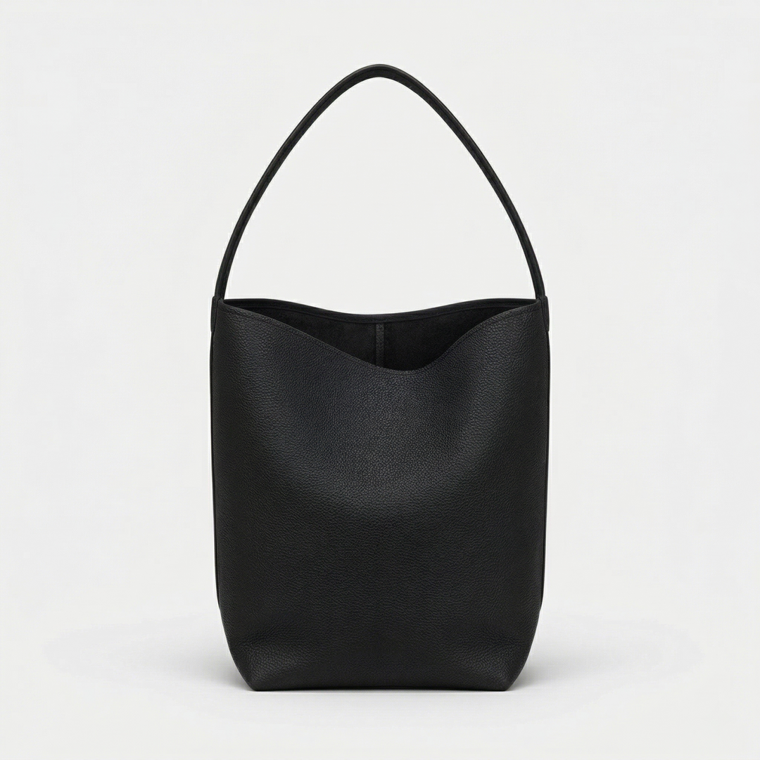 Cleo – Large Vegan Leather Bucket Tote Bag for Work & Everyday