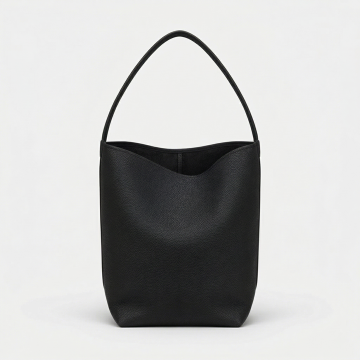 Cleo – Large Vegan Leather Bucket Tote Bag for Work & Everyday