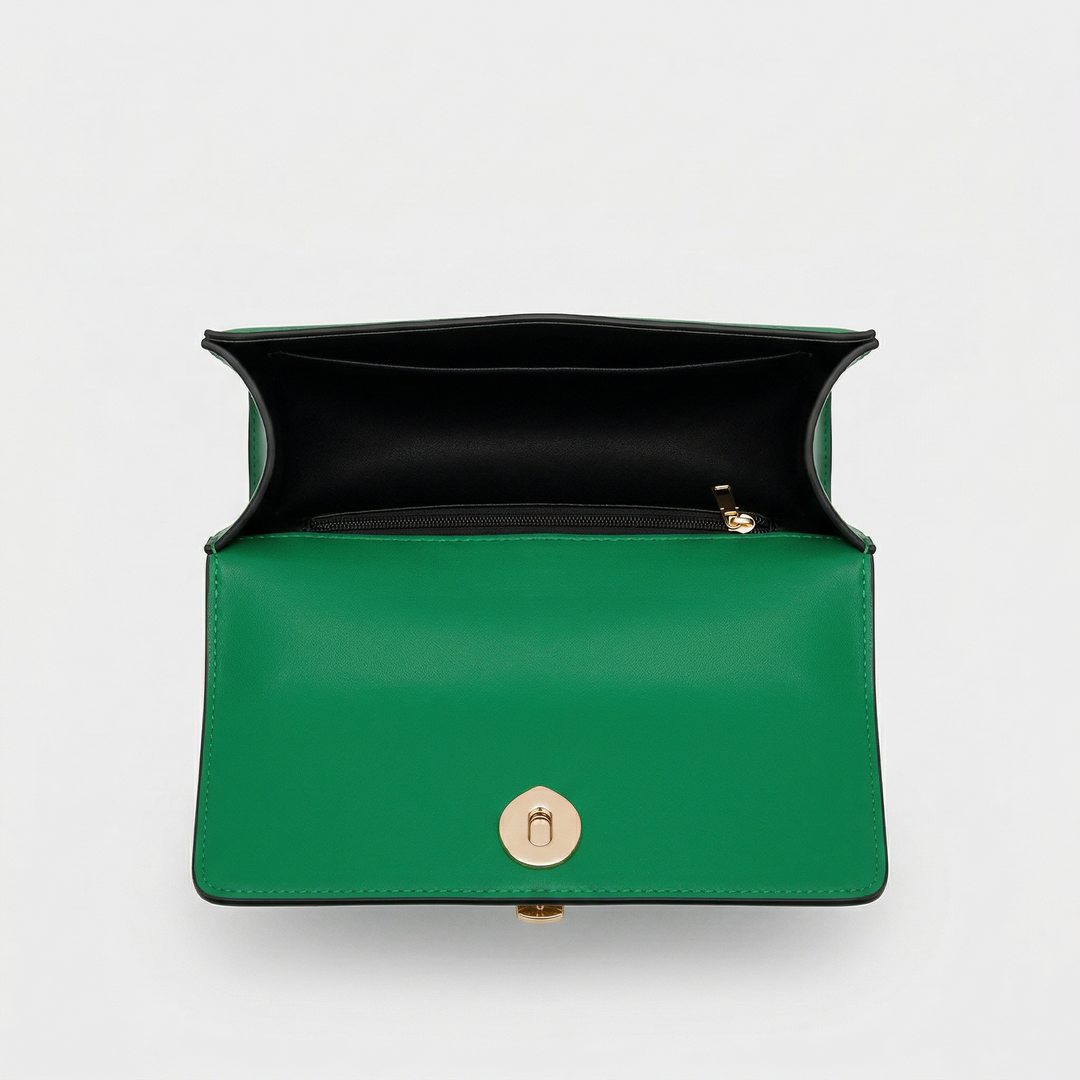 Cleo – Mini Vegan Cowhide Crossbody Bag