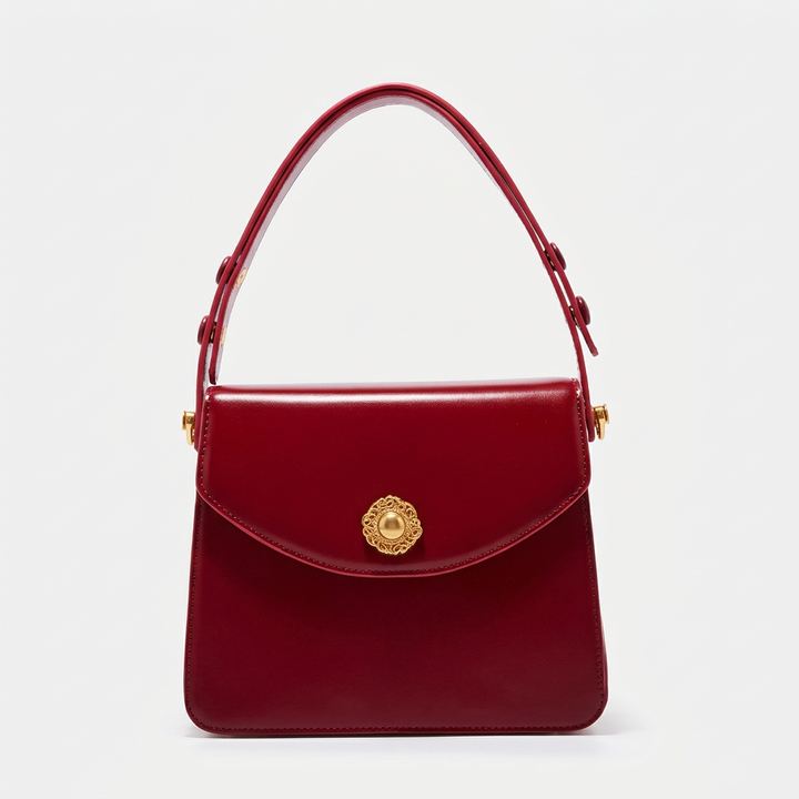 Cleo – Small Vegan Leather Top Handle Crossbody Bag