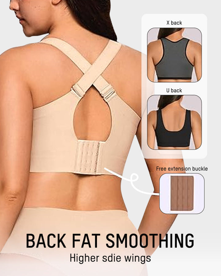 Seamless Wireless Support Bra for Women – Full Coverage Comfort