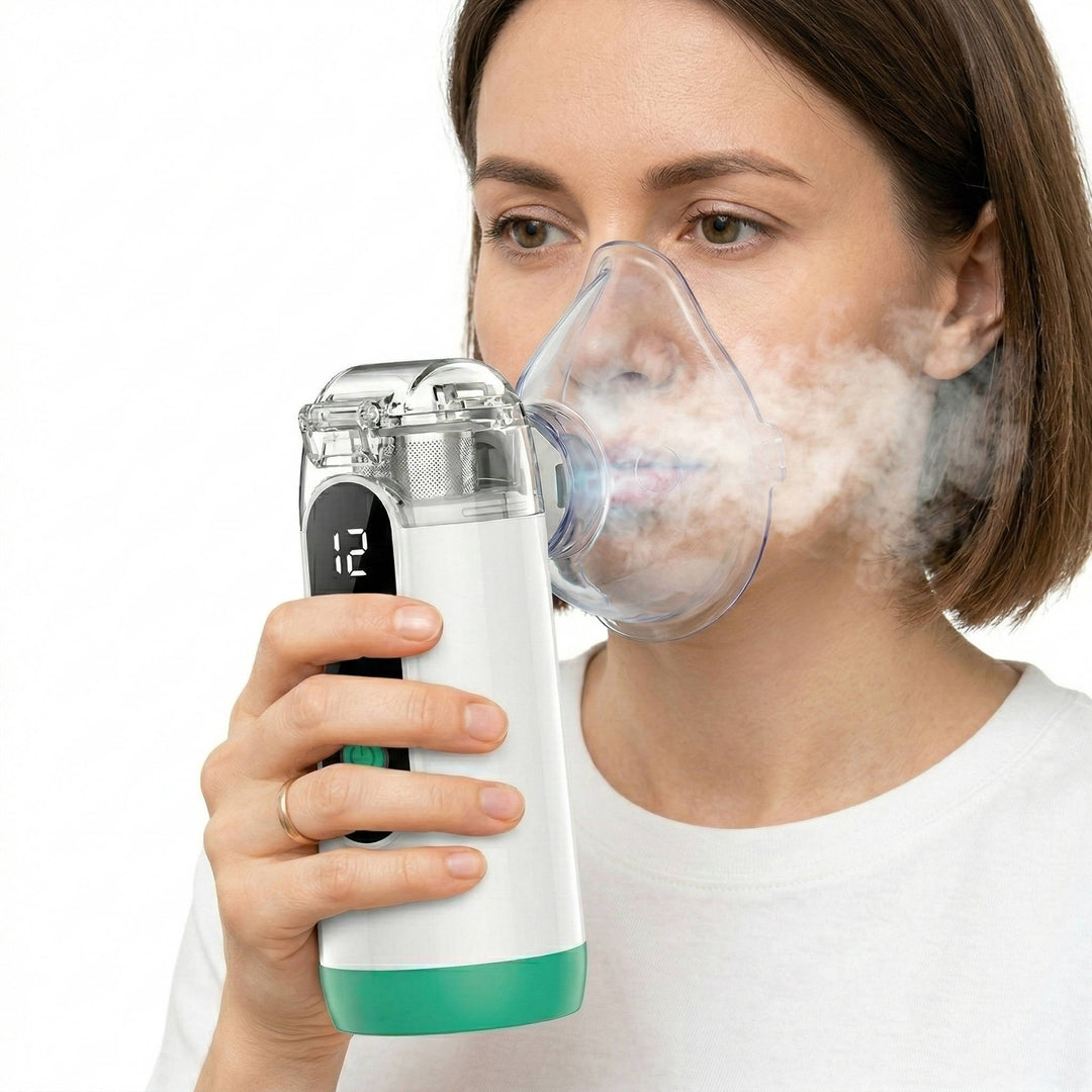 UltraMist Portable Nebulizer - USB Rechargeable Mist Inhaler with Quiet Operation