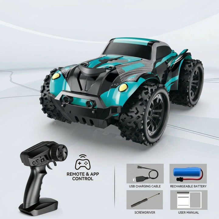All-Terrain 4WD Off-Road RC Truck with Waterproof Design