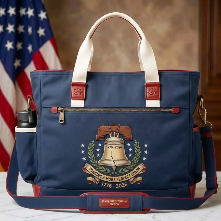Heritage Canvas Outdoor Tote Bag - USA 250th Anniversary Edition