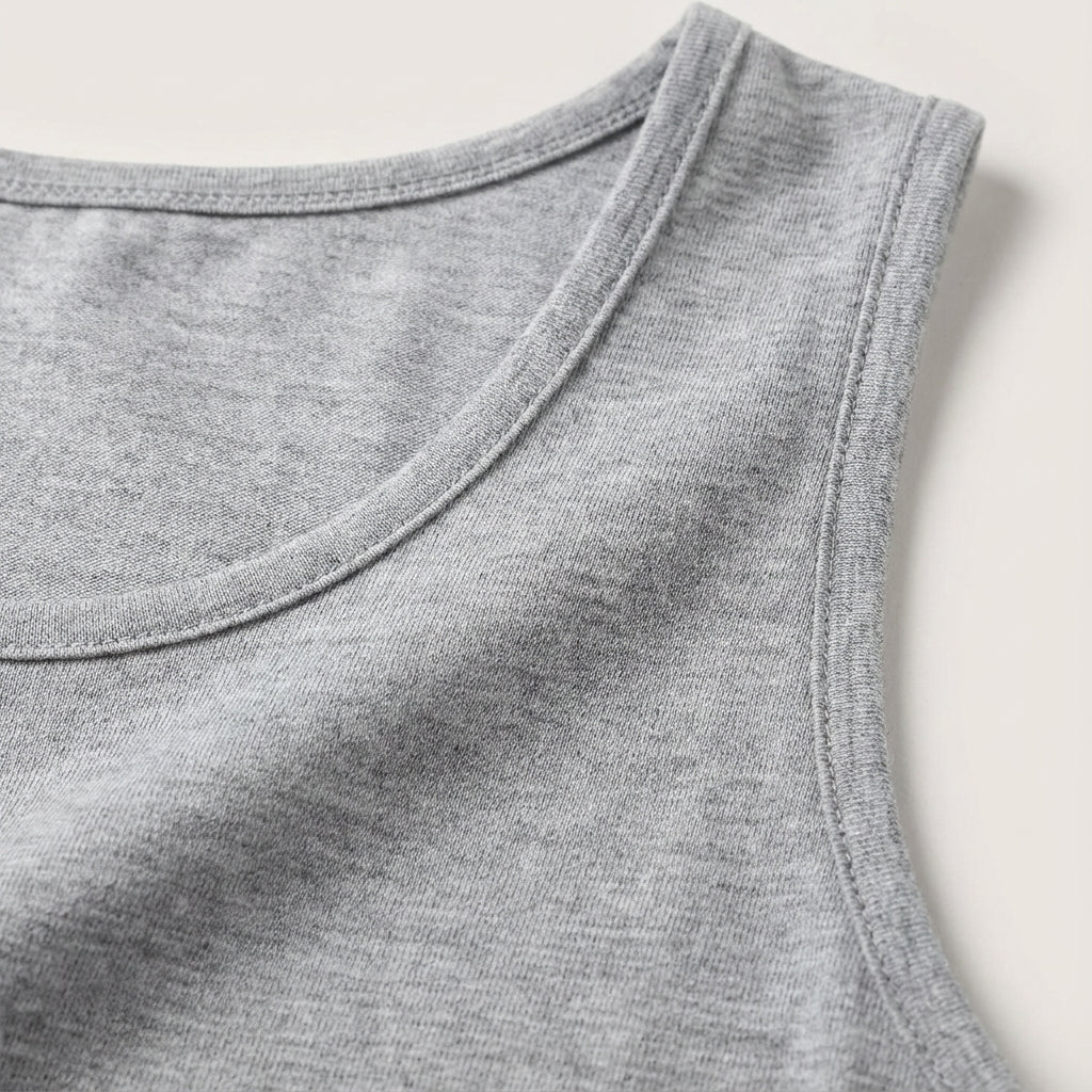 Flexible Sleeveless Athletic Tank - Comfortable Stretch Sports Top