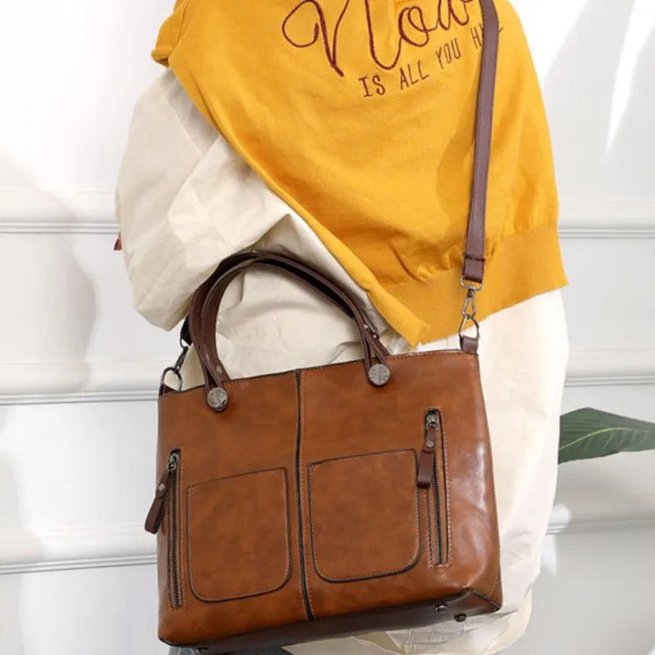 Elegant Women's Handbag with Adjustable Straps
