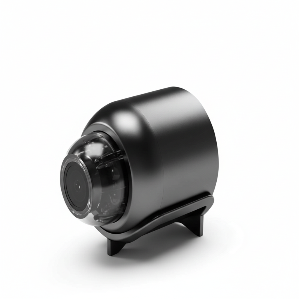 Compact 1080P WiFi Security Camera with Night Vision & Remote Access