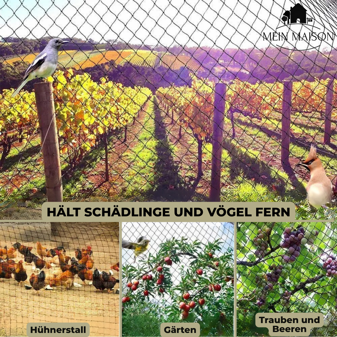 AgriNet Pro Garden Net | UV-Resistant & Tear-Strong | Versatile Plant Protection | Available in Desired Size