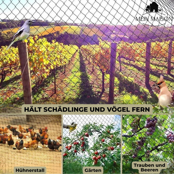 AgriNet Pro Garden Net | UV-Resistant & Tear-Strong | Versatile Plant Protection | Available in Desired Size