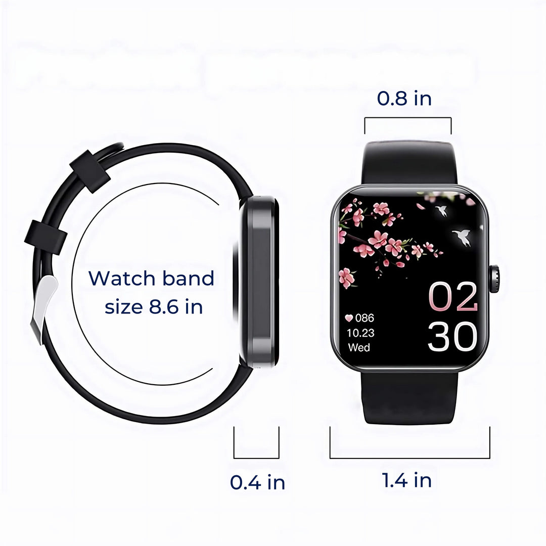 Real-Time Glucose Tracking Smartwatch – Non-Invasive Monitoring with Trend Alerts