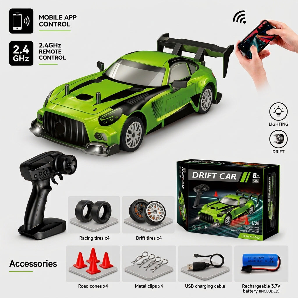 All-Terrain 4WD Off-Road RC Truck with Waterproof Design