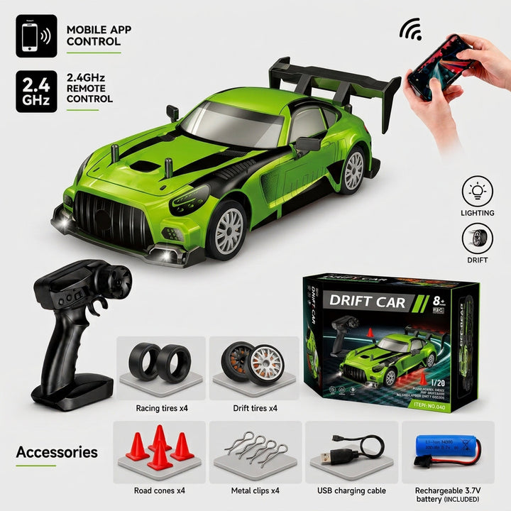 All-Terrain 4WD Off-Road RC Truck with Waterproof Design