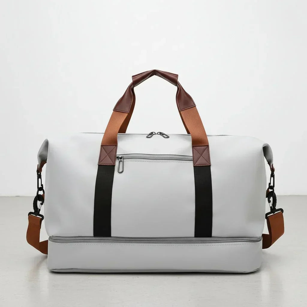 Weekender Gym & Travel Duffel with Shoe Compartment – Spacious Carry-On Bag