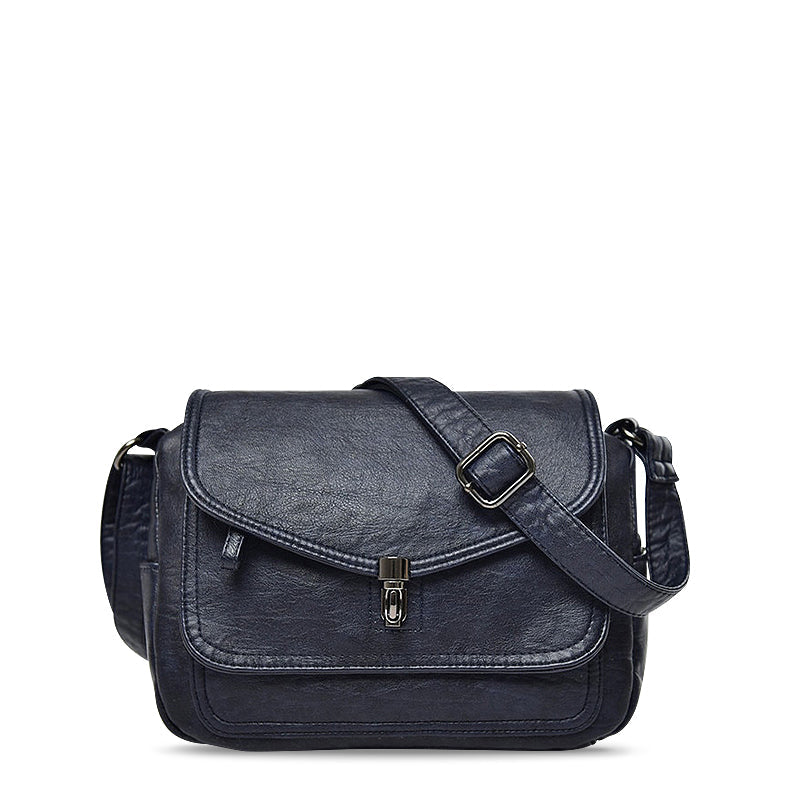 Ravelle – Vegan Cowhide Crossbody Shoulder Bag for Women