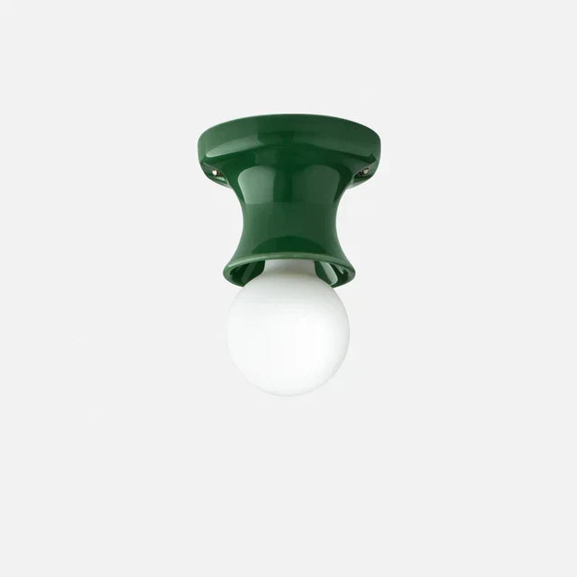 Jenna Modern Colorful Ceramic Ceiling Lamp