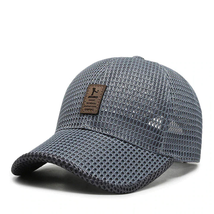 AirVent Lightweight Mesh Baseball Cap with Adjustable Strap