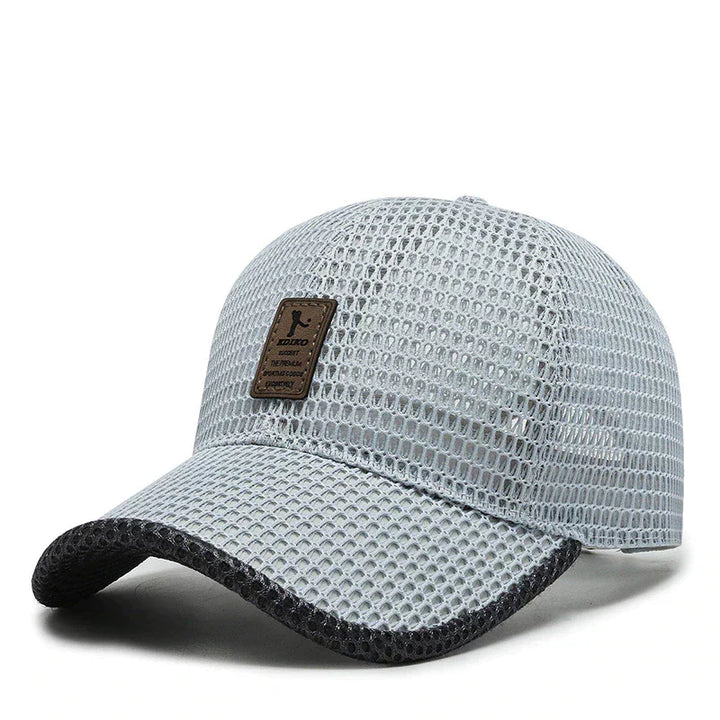 AirVent Lightweight Mesh Baseball Cap with Adjustable Strap