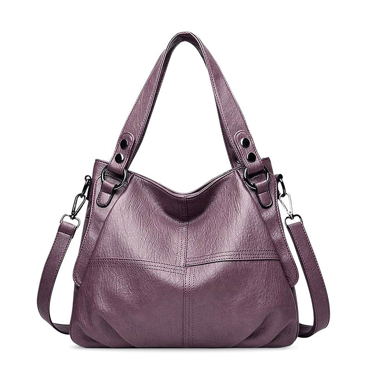 Rowan – Large Vegan Cowhide Hobo Shoulder Bag