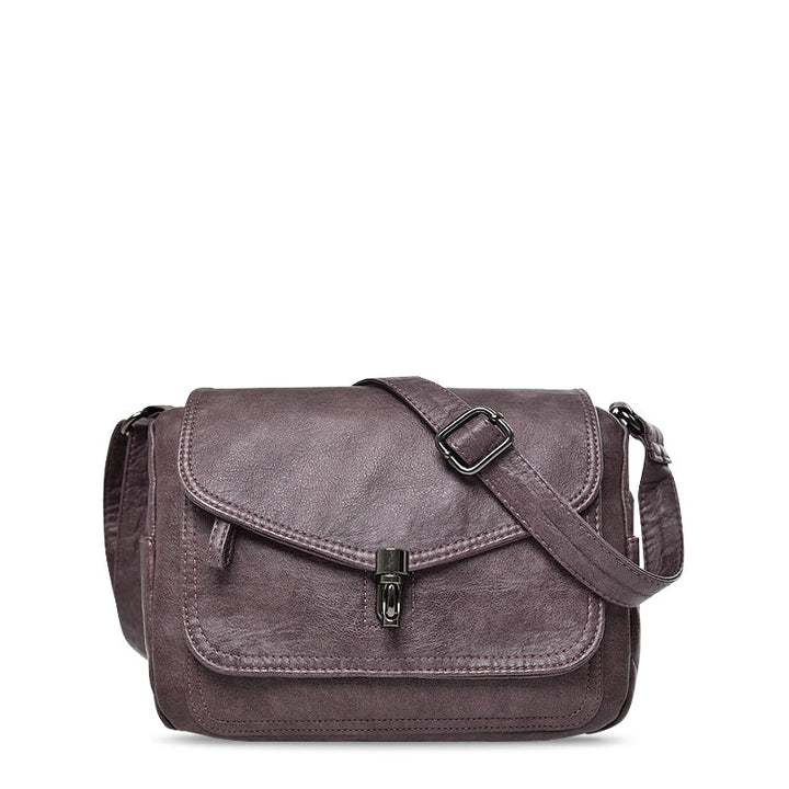 Ravelle – Vegan Cowhide Crossbody Shoulder Bag for Women