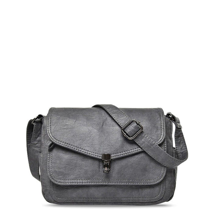 Ravelle – Vegan Cowhide Crossbody Shoulder Bag for Women