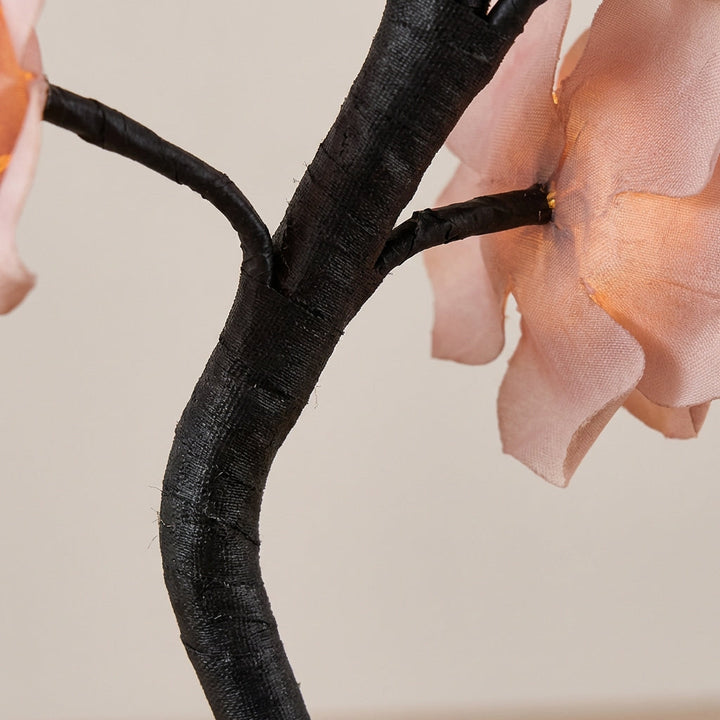 Eternal Rose Ambient Light Sculpture - Handcrafted Floral Lamp with USB & Battery Power