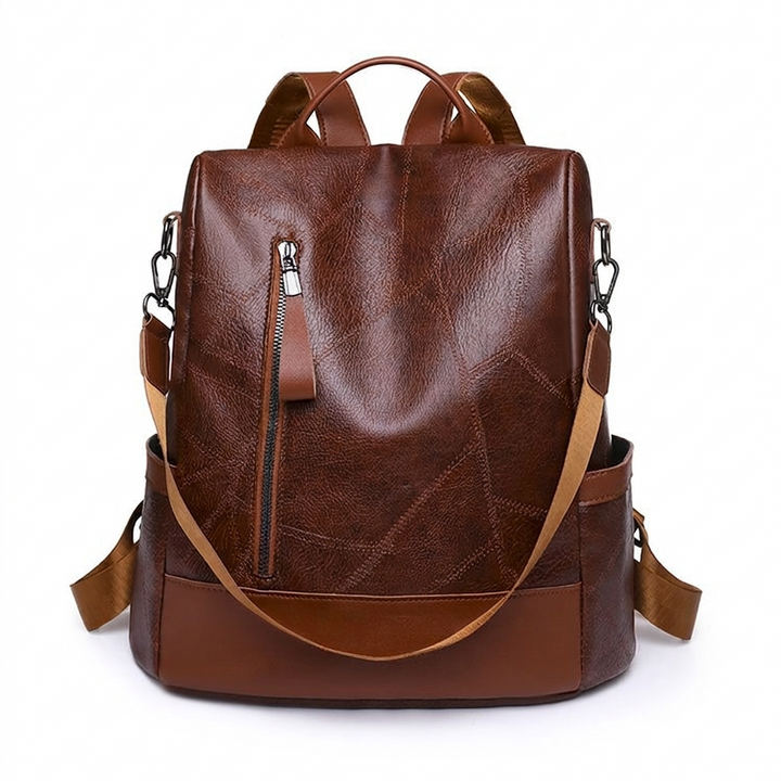 Harlow – Anti Theft Travel Backpack Women, Vegan Leather