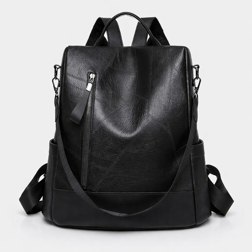Harlow – Anti Theft Travel Backpack Women, Vegan Leather