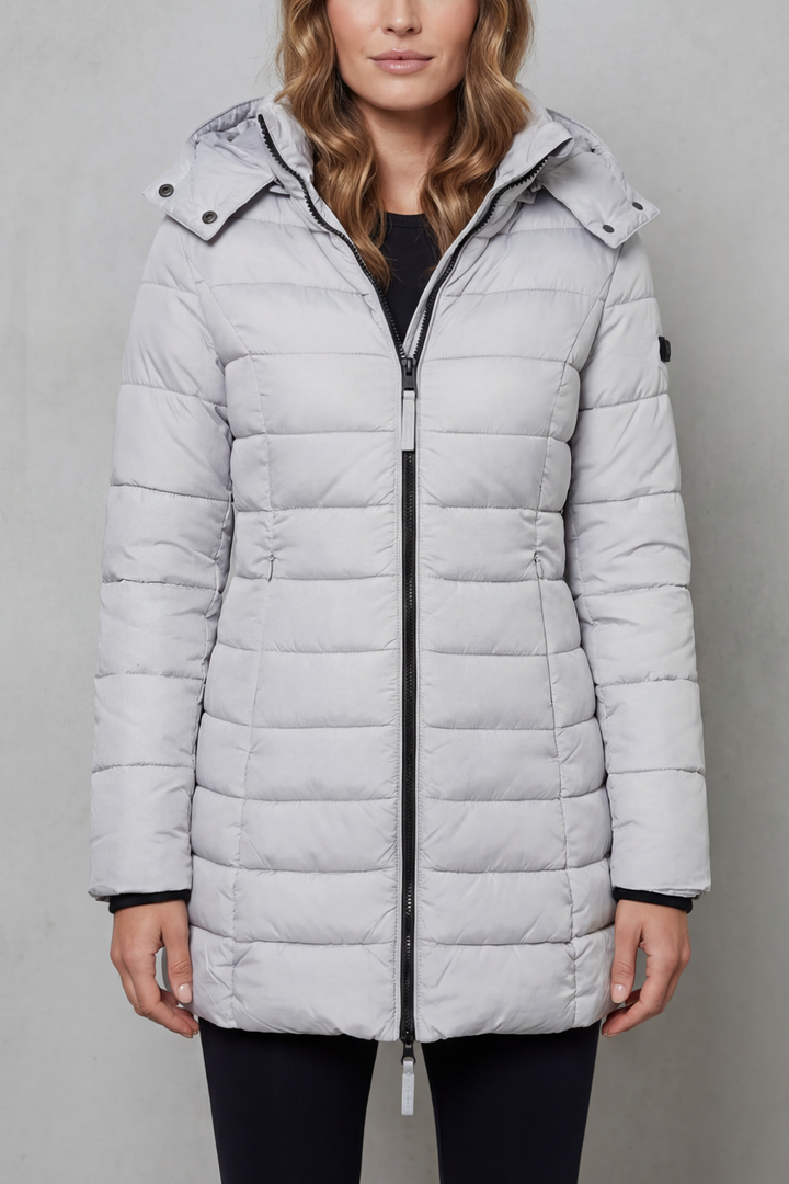 Quilted Warmth Puffer Coat for Women – Lightweight & Stylish
