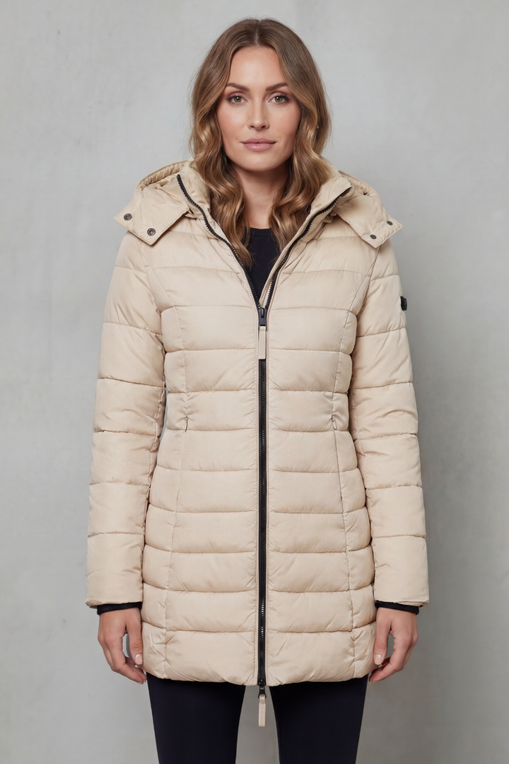 Quilted Warmth Puffer Coat for Women – Lightweight & Stylish