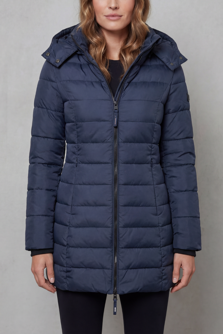 Quilted Warmth Puffer Coat for Women – Lightweight & Stylish