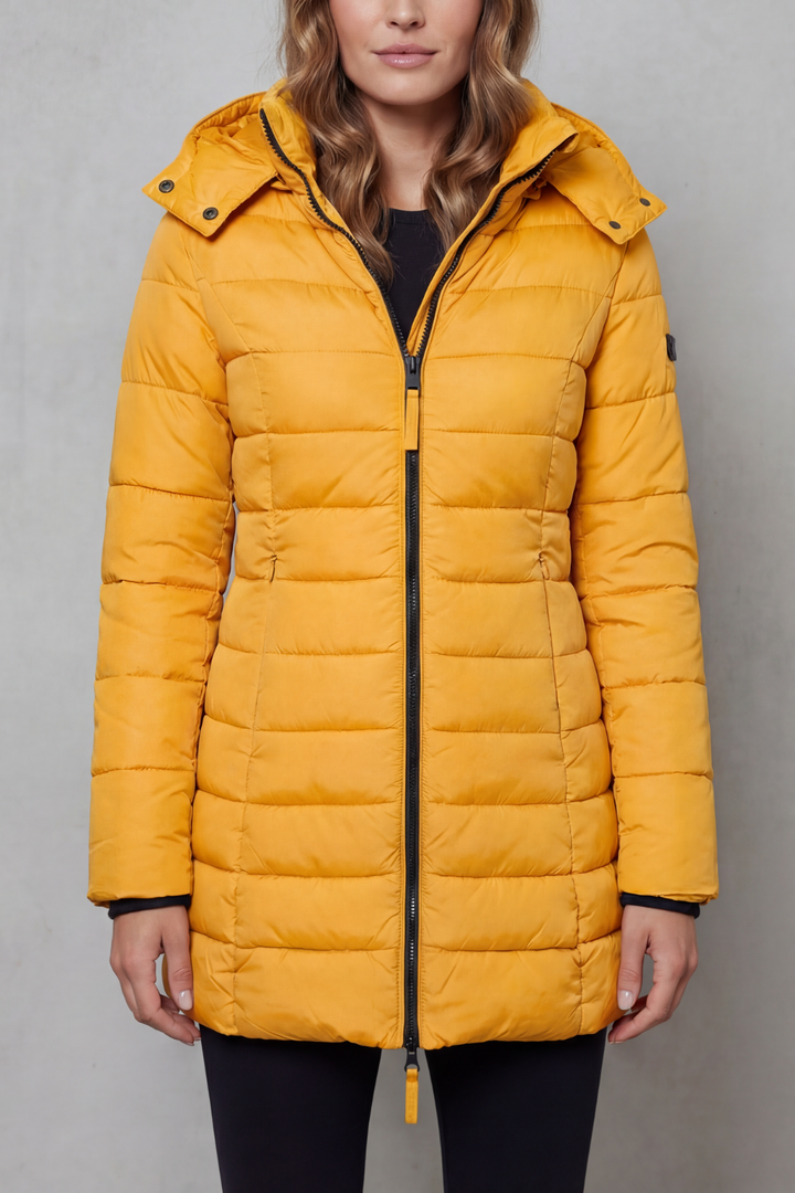 Quilted Warmth Puffer Coat for Women – Lightweight & Stylish