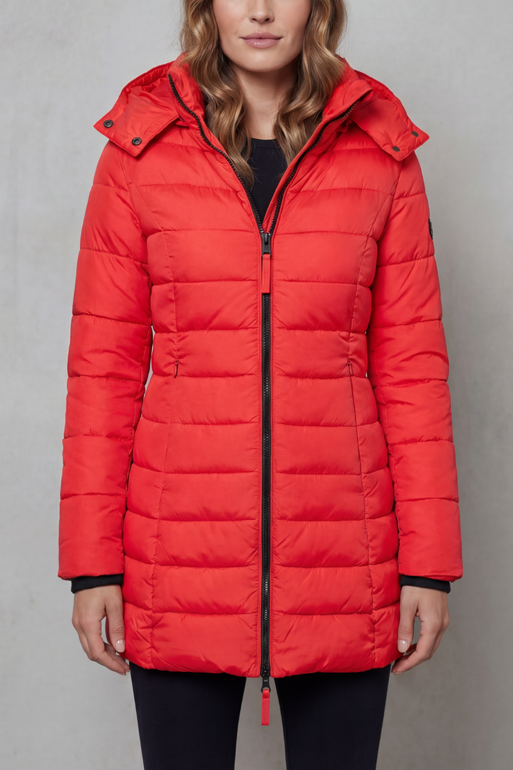 Quilted Warmth Puffer Coat for Women – Lightweight & Stylish