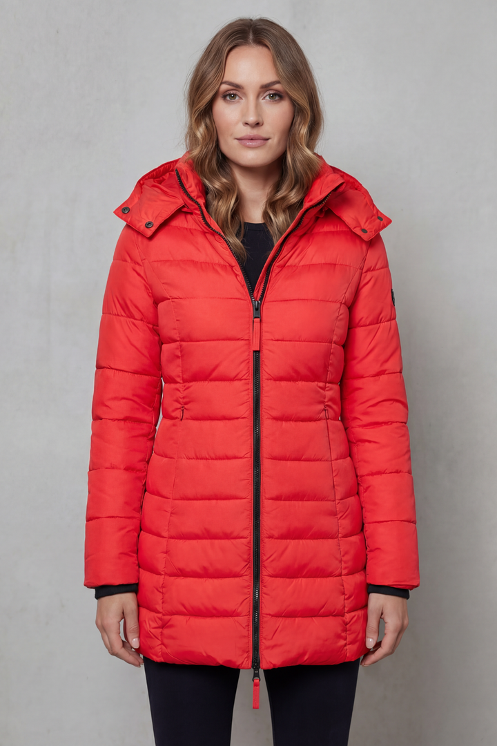 Quilted Warmth Puffer Coat for Women – Lightweight & Stylish