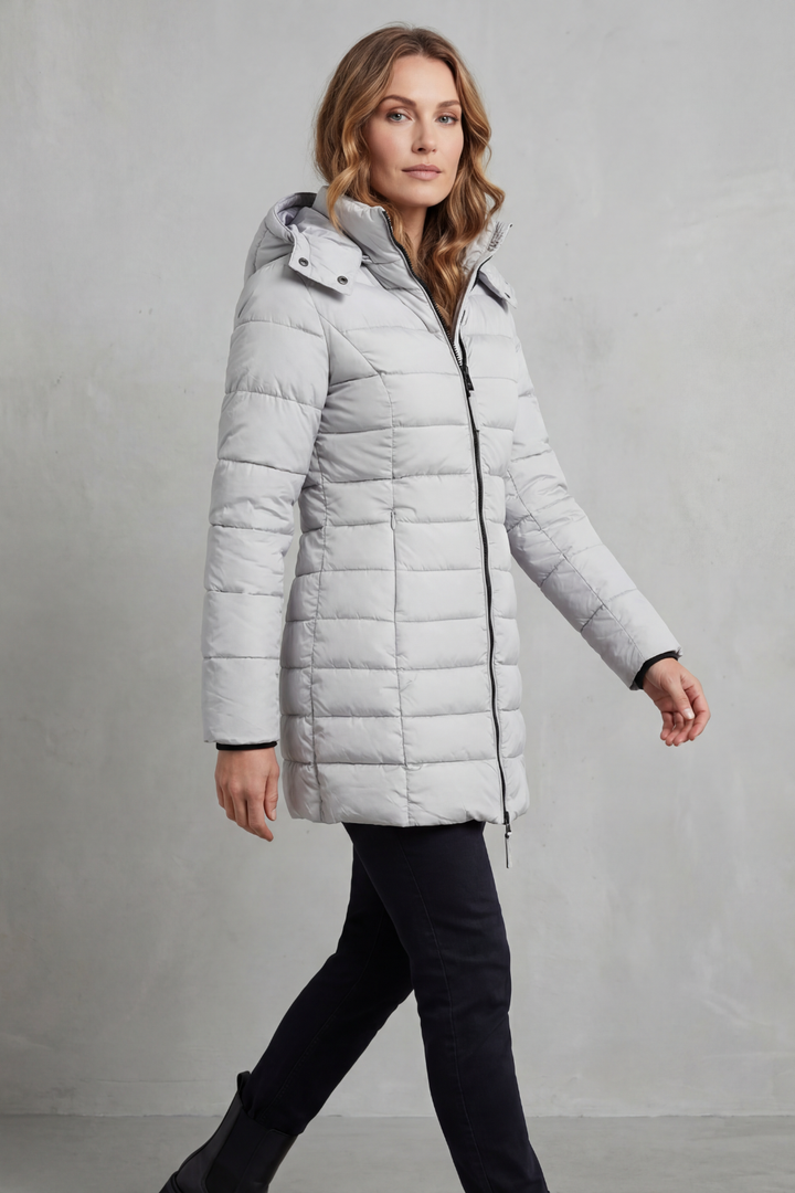 Quilted Warmth Puffer Coat for Women – Lightweight & Stylish