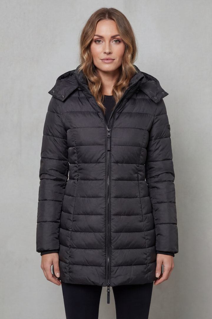 Quilted Warmth Puffer Coat for Women – Lightweight & Stylish