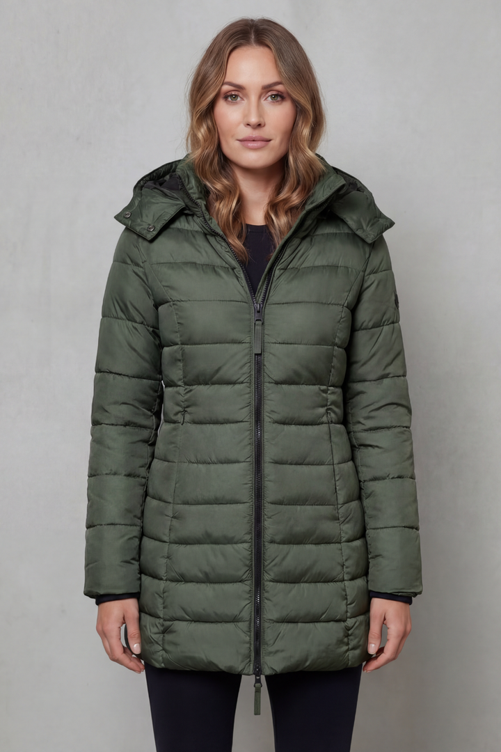 Quilted Warmth Puffer Coat for Women – Lightweight & Stylish