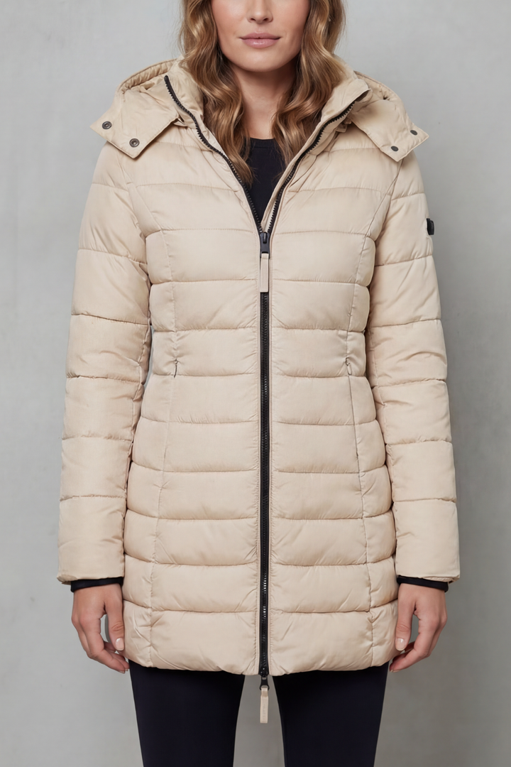 Quilted Warmth Puffer Coat for Women – Lightweight & Stylish