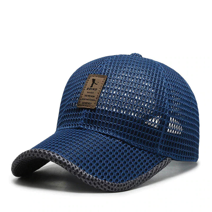 AirVent Lightweight Mesh Baseball Cap with Adjustable Strap