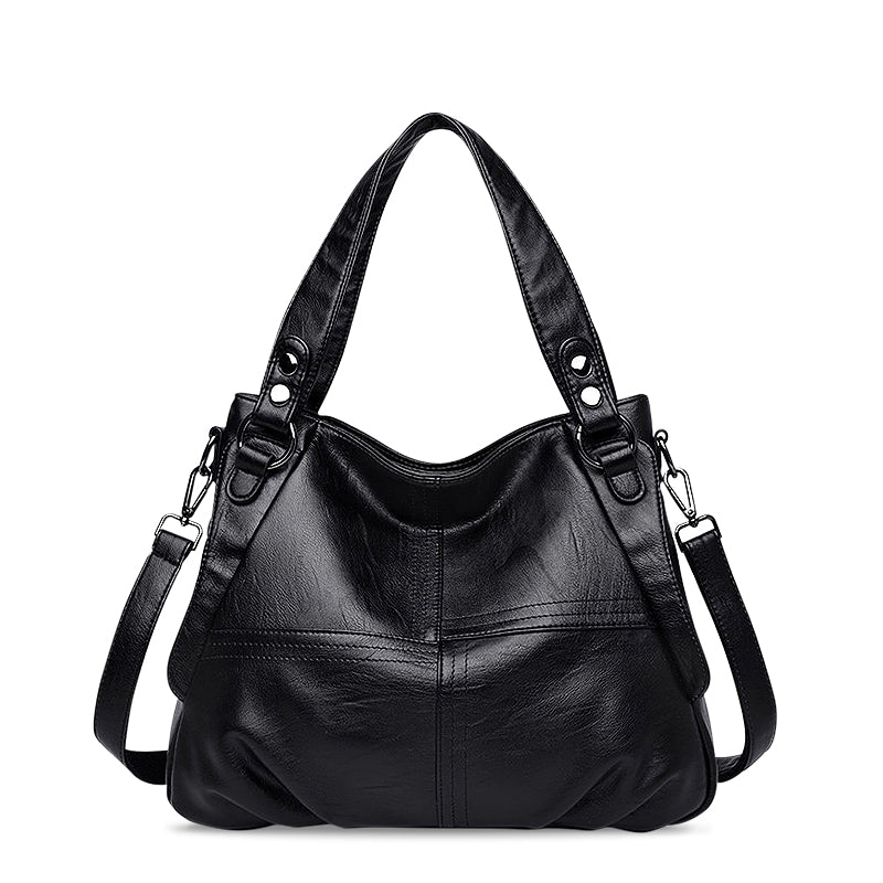 Rowan – Large Vegan Cowhide Hobo Shoulder Bag