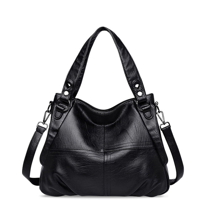 Rowan – Large Vegan Cowhide Hobo Shoulder Bag