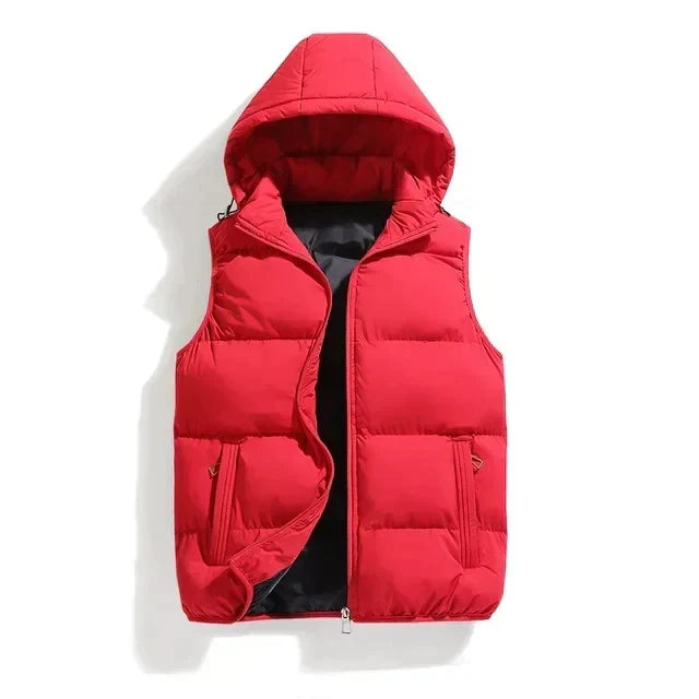 David - Men's Bodywarmer with Hood