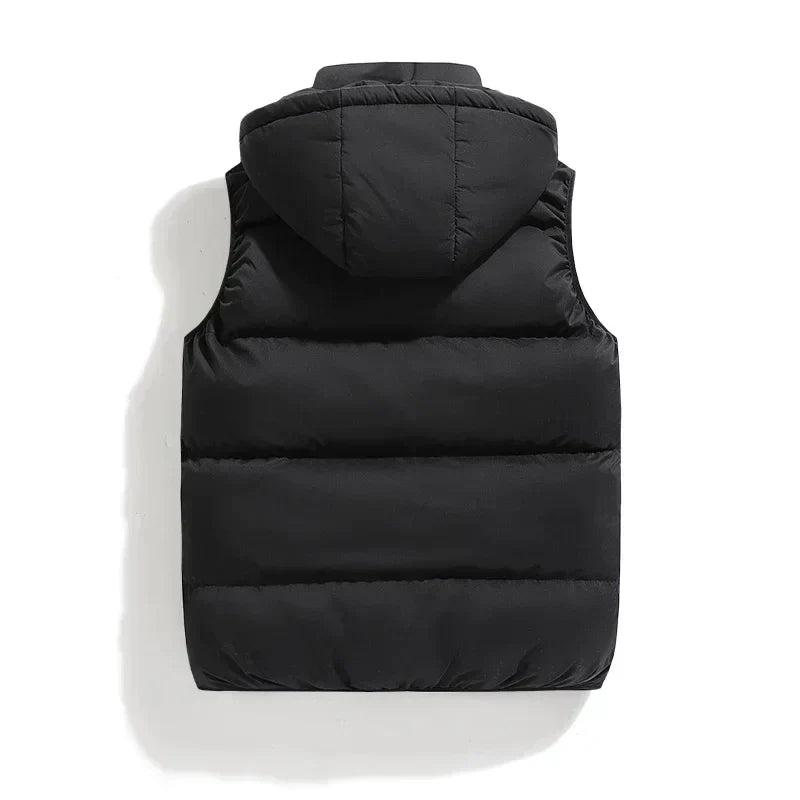 David - Men's Bodywarmer with Hood