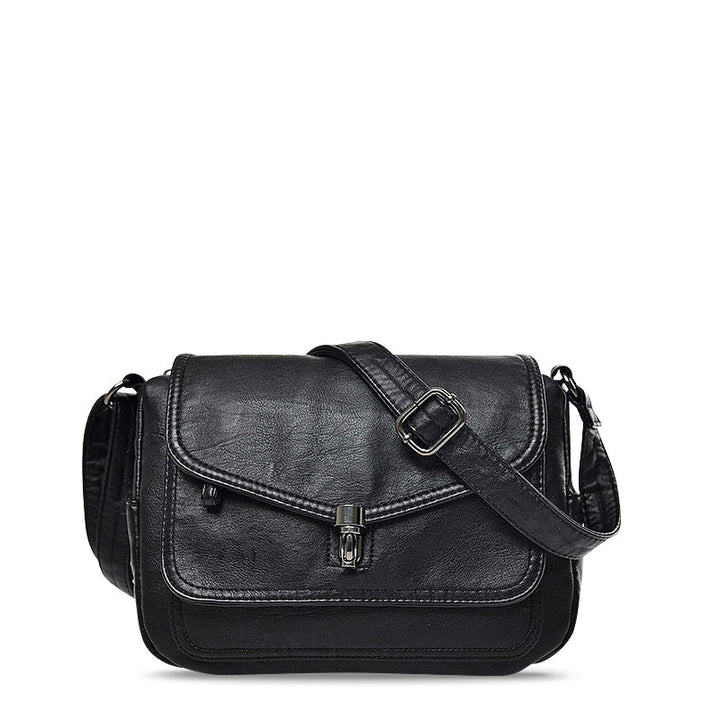 Ravelle – Vegan Cowhide Crossbody Shoulder Bag for Women